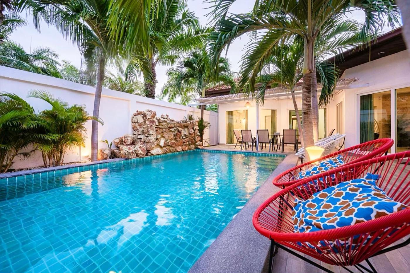 Majestic Residence Pool Villa 4 Bedrooms Private Beach Pattaya Exteriör bild