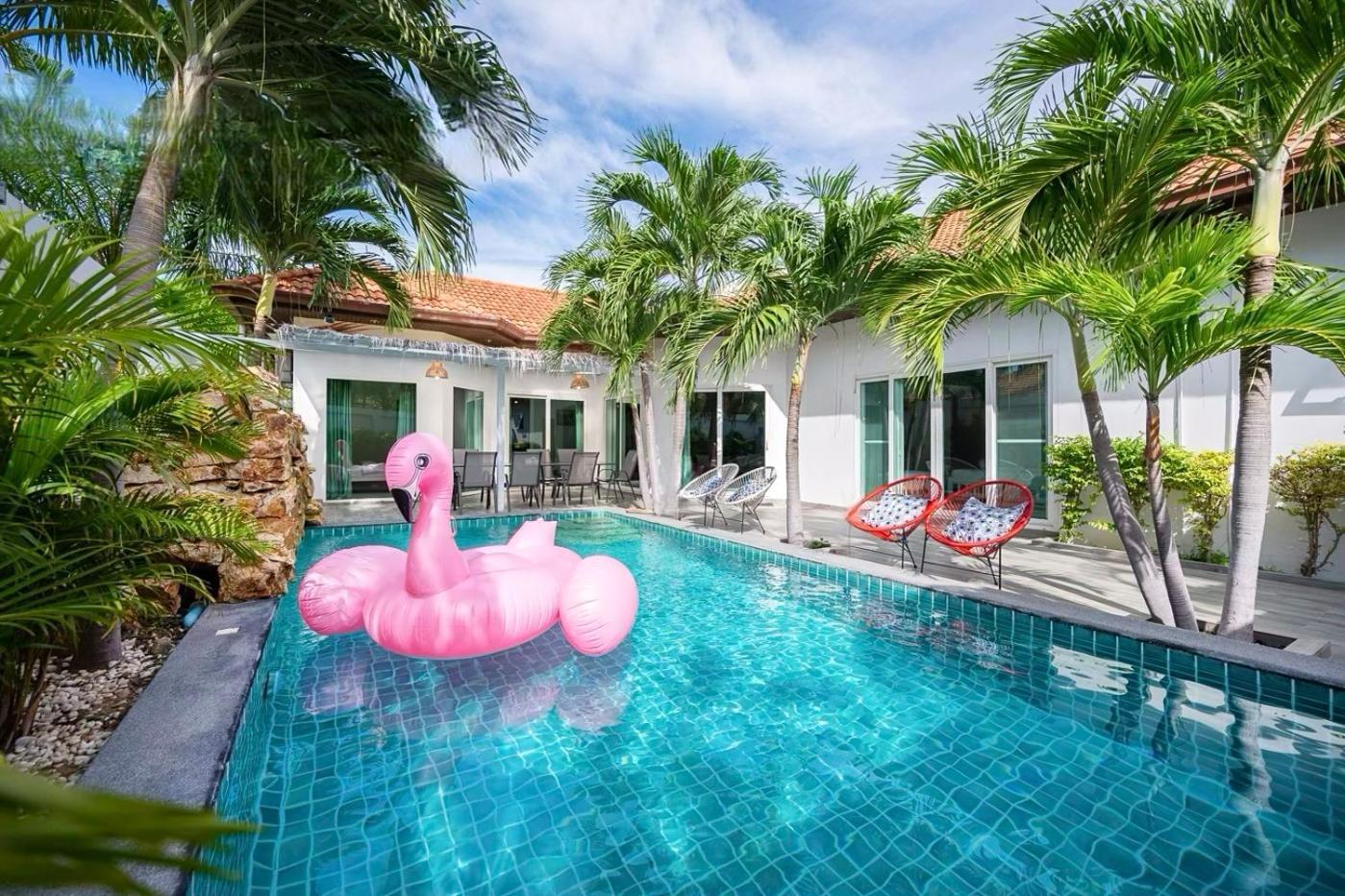 Majestic Residence Pool Villa 4 Bedrooms Private Beach Pattaya Exteriör bild