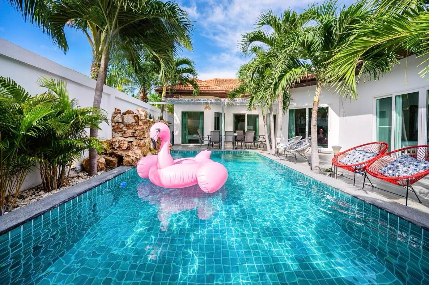 Majestic Residence Pool Villa 4 Bedrooms Private Beach Pattaya Exteriör bild