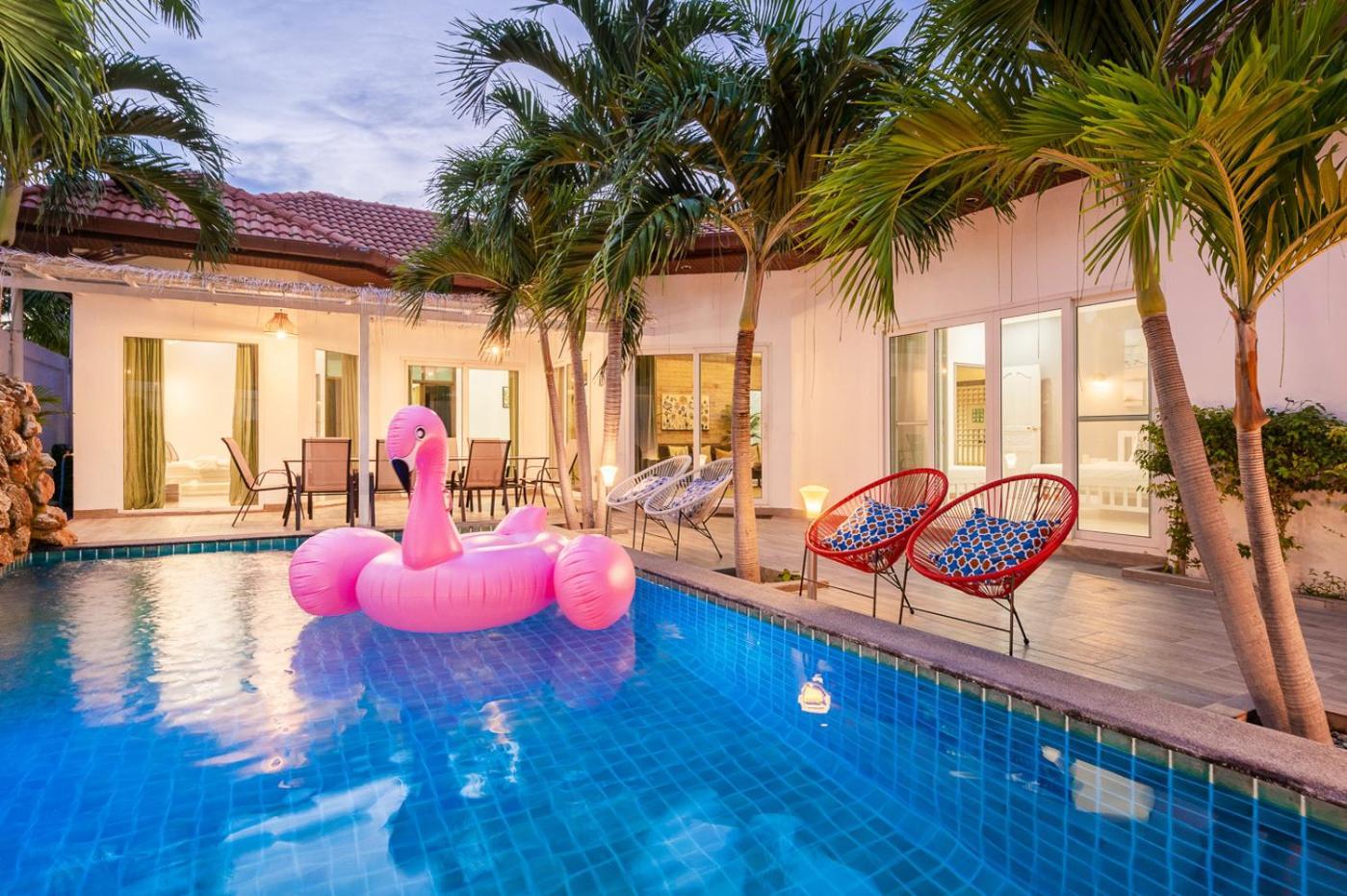 Majestic Residence Pool Villa 4 Bedrooms Private Beach Pattaya Exteriör bild